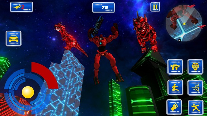 Gorilla Dino Robot Transform screenshot image 1_Popularmodapk.com