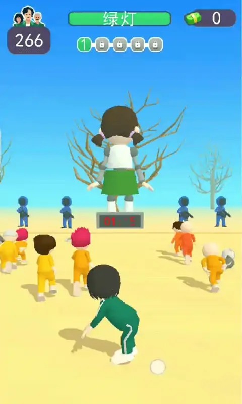 123木头人<span>(Unlock all skins)</span> screenshot image 1_Popularmodapk.com