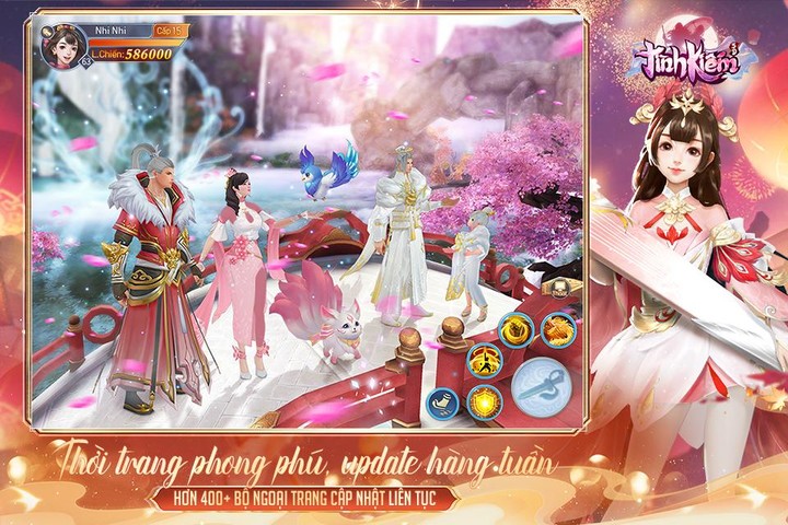 Tình Kiếm 3D-Tam Niên Vạn Phúc screenshot image 9_Popularmodapk.com