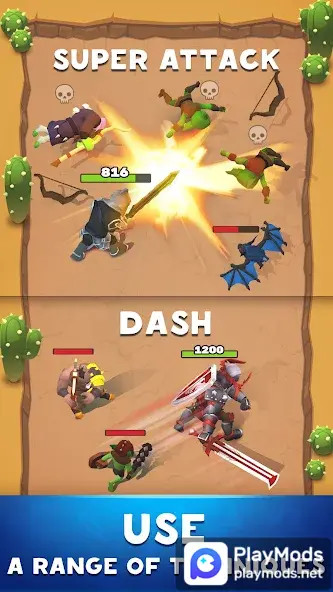 Brawl King   Roguelike RPG<span>(Money/Free Upgrade)</span> screenshot image 3_Popularmodapk.com