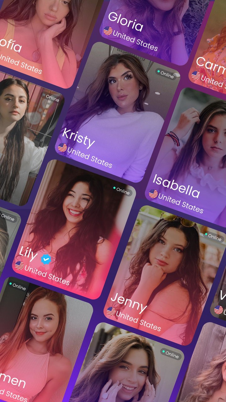 Cinta: Live Chat Make Friends screenshot image 1_Popularmodapk.com