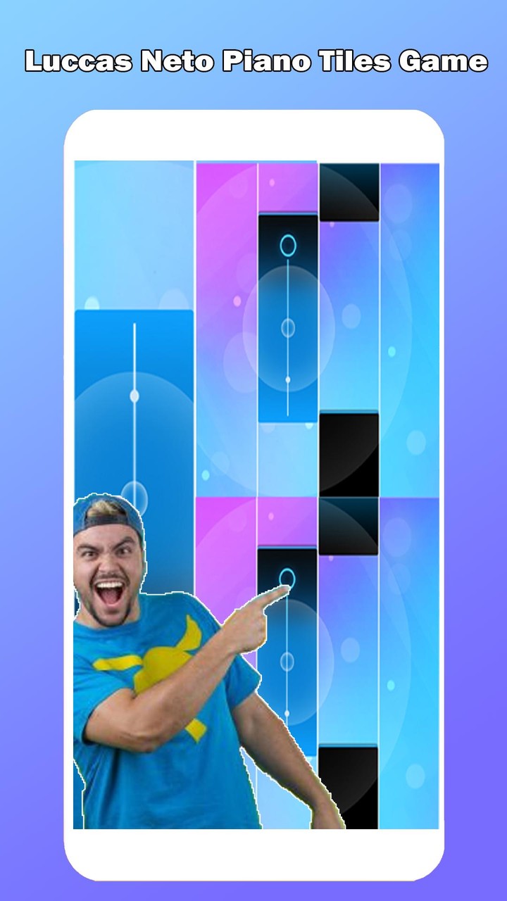 Luccas Neto Piano tiles Jogo screenshot image 5_Popularmodapk.com