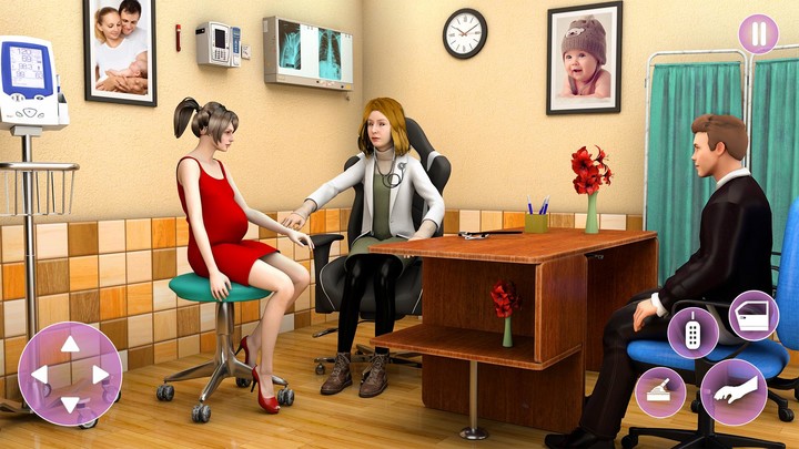 Virtual Mother Pregnant Game screenshot image 9_Popularmodapk.com