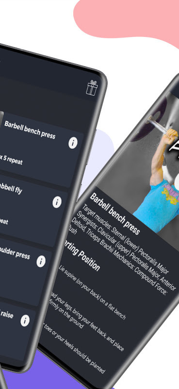 Dumbbell & Resistance Band Home Workouts:Fit Buddy screenshot image 1_Popularmodapk.com