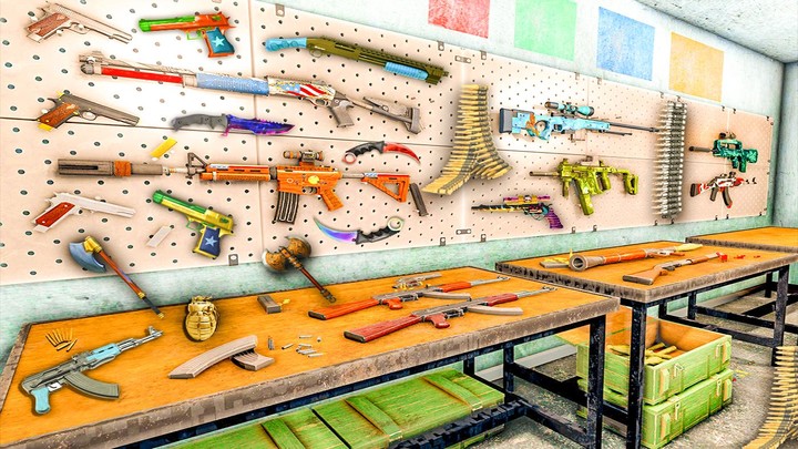 Offline Battle Royale Games 3D screenshot image 3_Popularmodapk.com