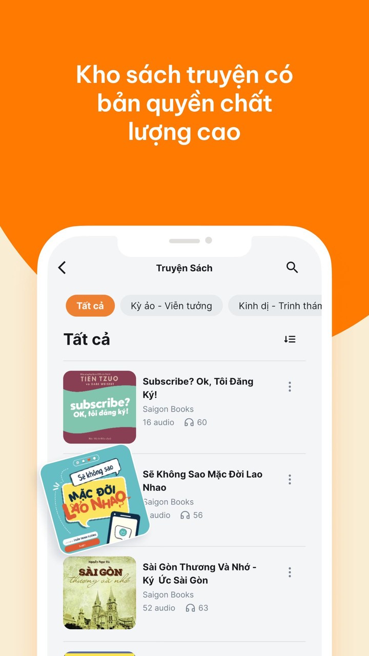 Soundio: Sách, Truyện, Podcast screenshot image 3_Popularmodapk.com