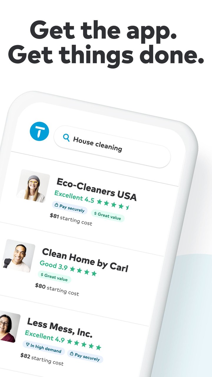 Thumbtack: Hire Service Pros screenshot image 2_Popularmodapk.com