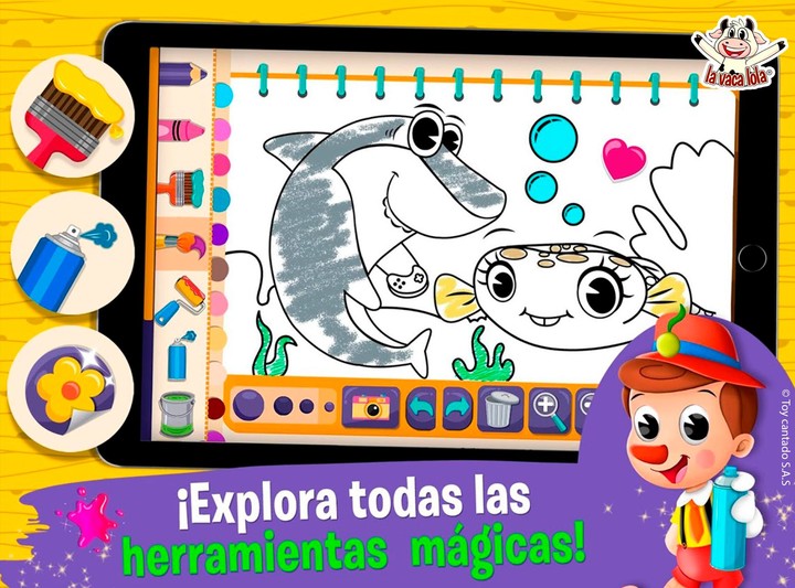 Dibujar y Colorear: La Vaca Lo screenshot image 3_Popularmodapk.com