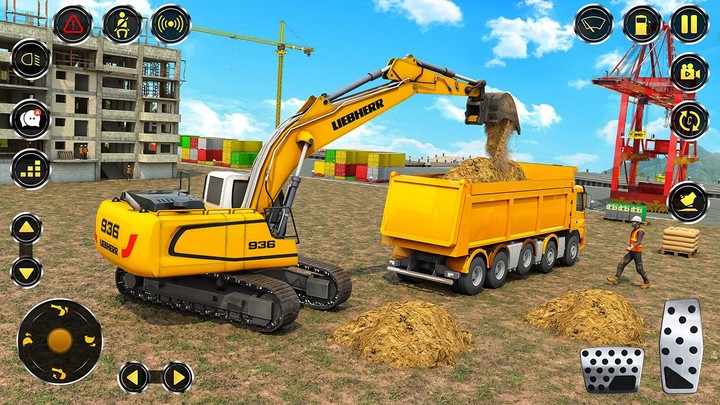 Modern Road Construction Games screenshot image 6_Popularmodapk.com