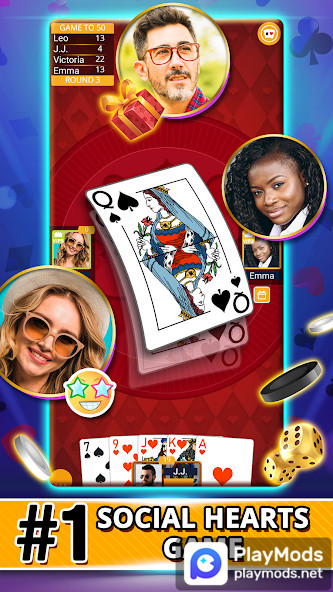 VIP Games: Hearts, Euchre<span>(No Ads)</span> screenshot image 2_Popularmodapk.com