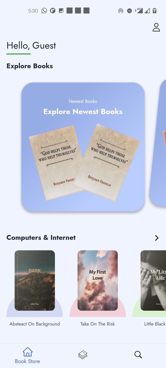 Bookkart: PDF, ePub Reader screenshot image 7_Popularmodapk.com