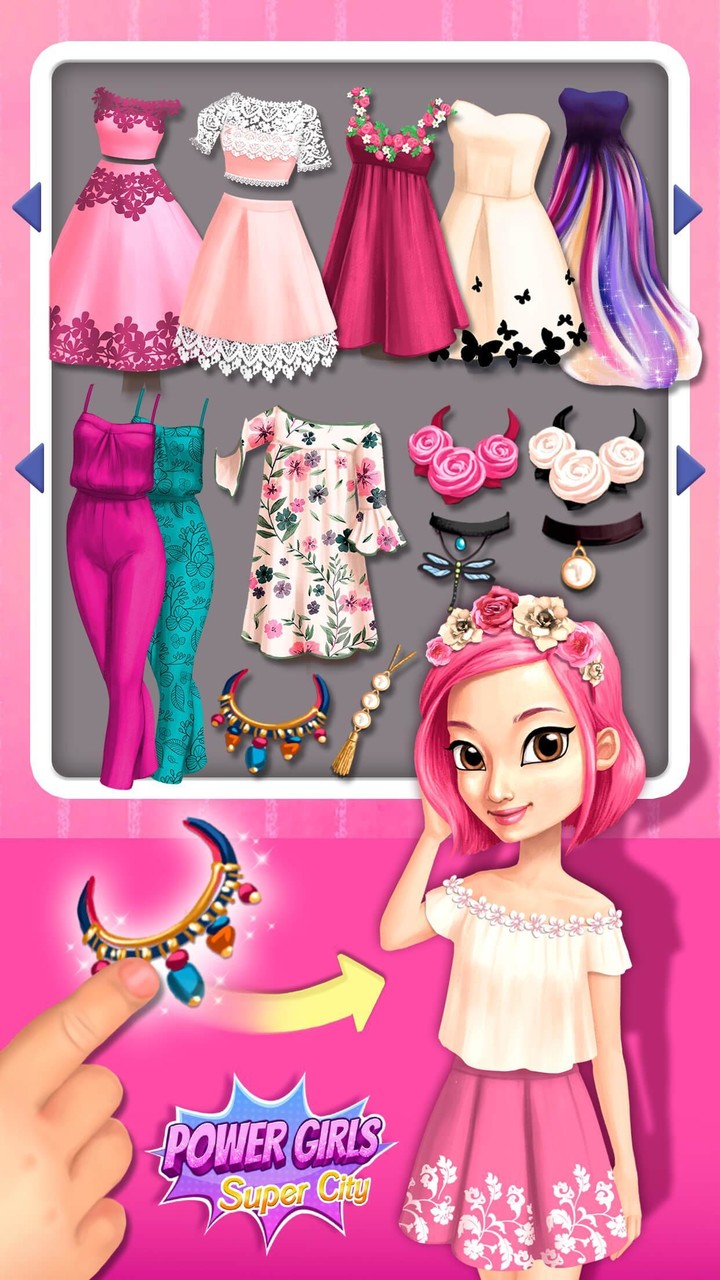 Power Girls Super City screenshot image 1_Popularmodapk.com