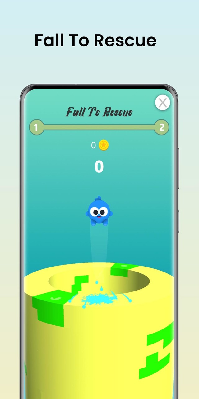 Fall To Rescue screenshot image 1_Popularmodapk.com