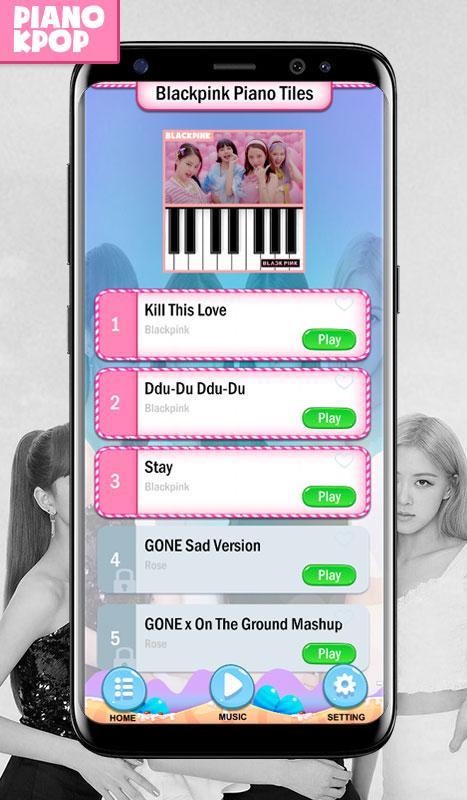 BLACK PINK Magic Tiles 2022 screenshot image 5_Popularmodapk.com