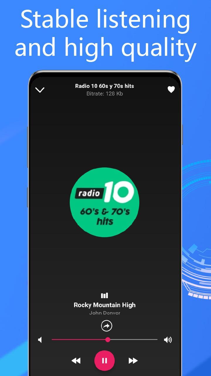 50s 60s Radio: Oldies Music screenshot image 8_Popularmodapk.com