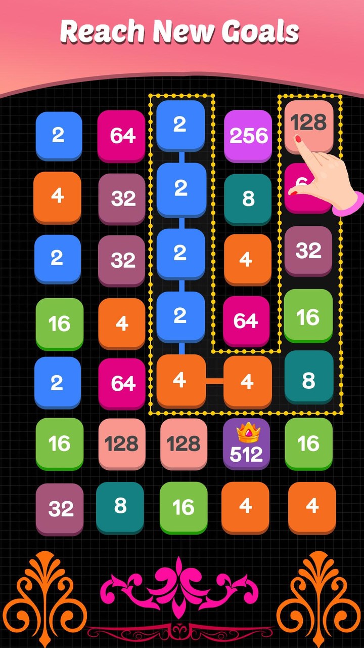 2248 Number Puzzle Game screenshot image 2_Popularmodapk.com