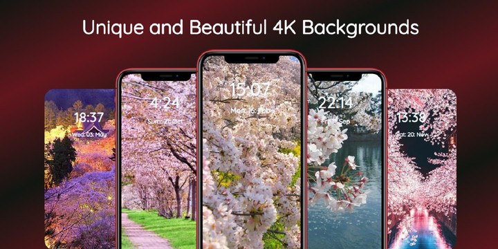 Sakura Wallpaper screenshot image 10_Popularmodapk.com