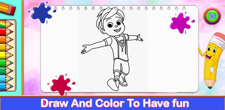 Vir Robot Boy Coloring book screenshot image 3_Popularmodapk.com
