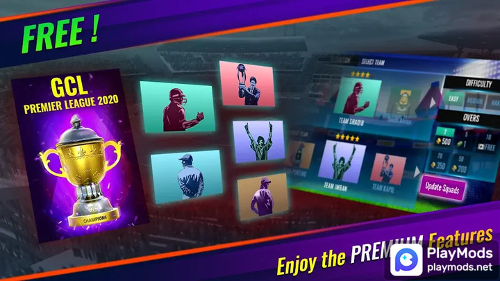 GCL Cricket Challenge<span>(Unlimited money)</span> screenshot image 1_Popularmodapk.com