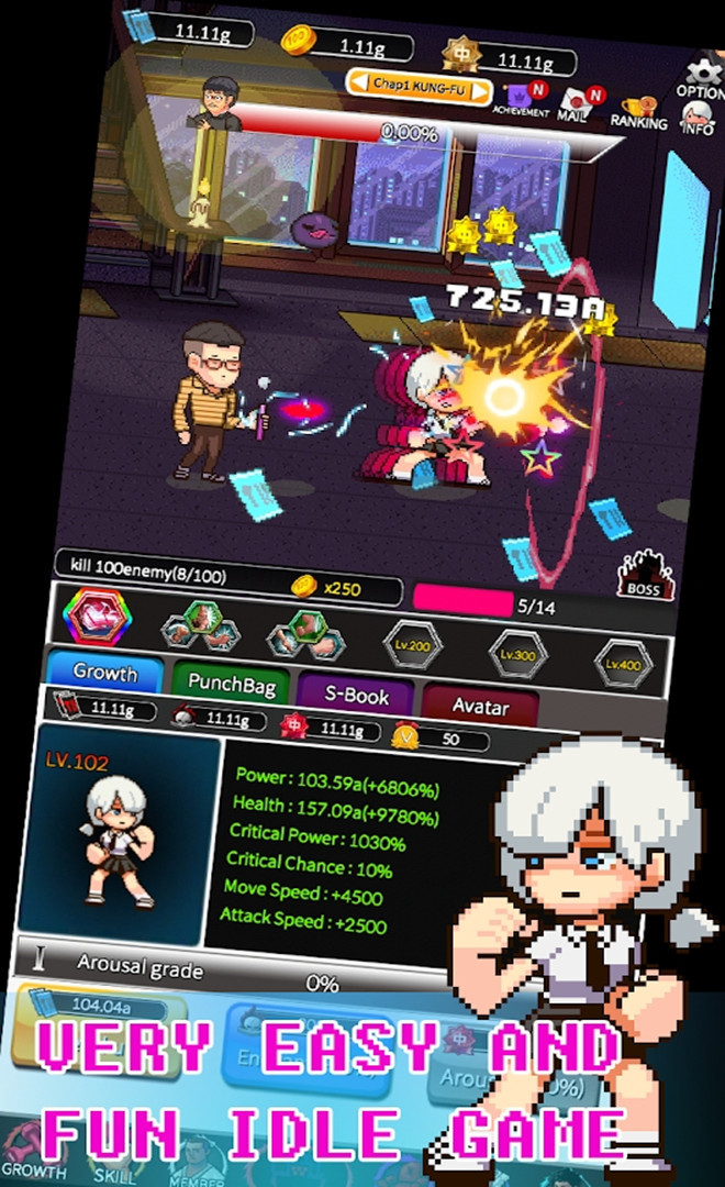 RETRO SCHOOL : Epic idle(Unlimited Coins) screenshot image 4_Popularmodapk.com