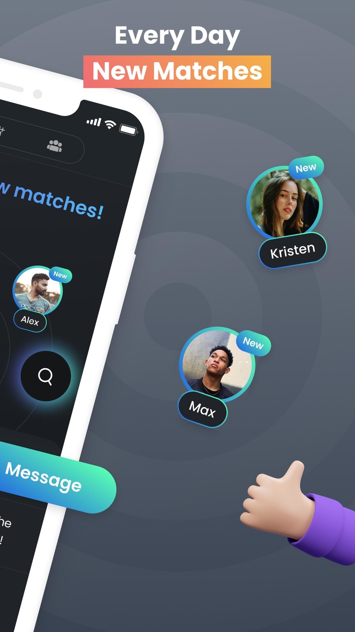 Aphinity - Meet New People and screenshot image 5_Popularmodapk.com