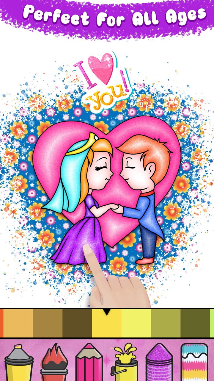 Bride And Groom Coloring Book screenshot image 6_Popularmodapk.com
