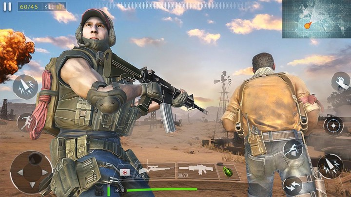 Commando Shooting Game 3D screenshot image 2_Popularmodapk.com