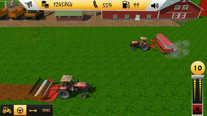 Real Tractor Driving Sim 3D screenshot image 4_Popularmodapk.com