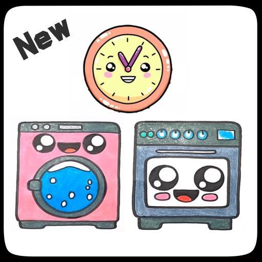 How To Draw Cute Things screenshot image 1_Popularmodapk.com