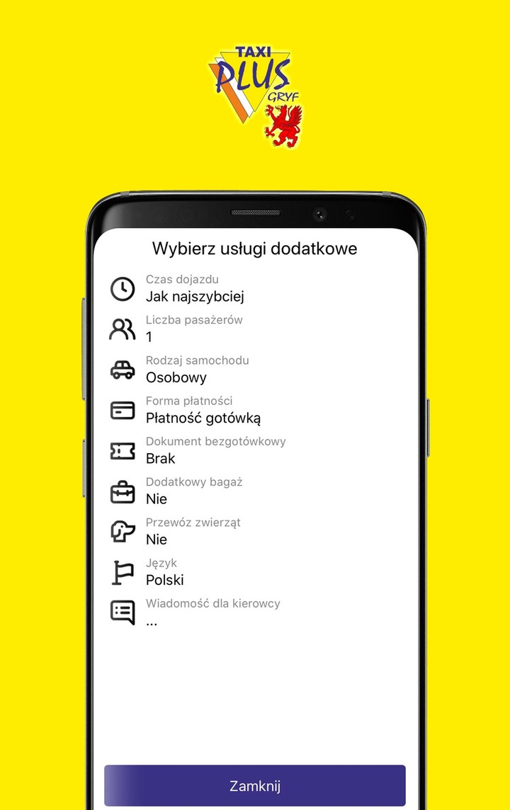 Taxi Plus Gryf Tczew screenshot image 8_Popularmodapk.com