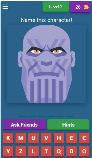 Guess the superhero name screenshot image 3_Popularmodapk.com