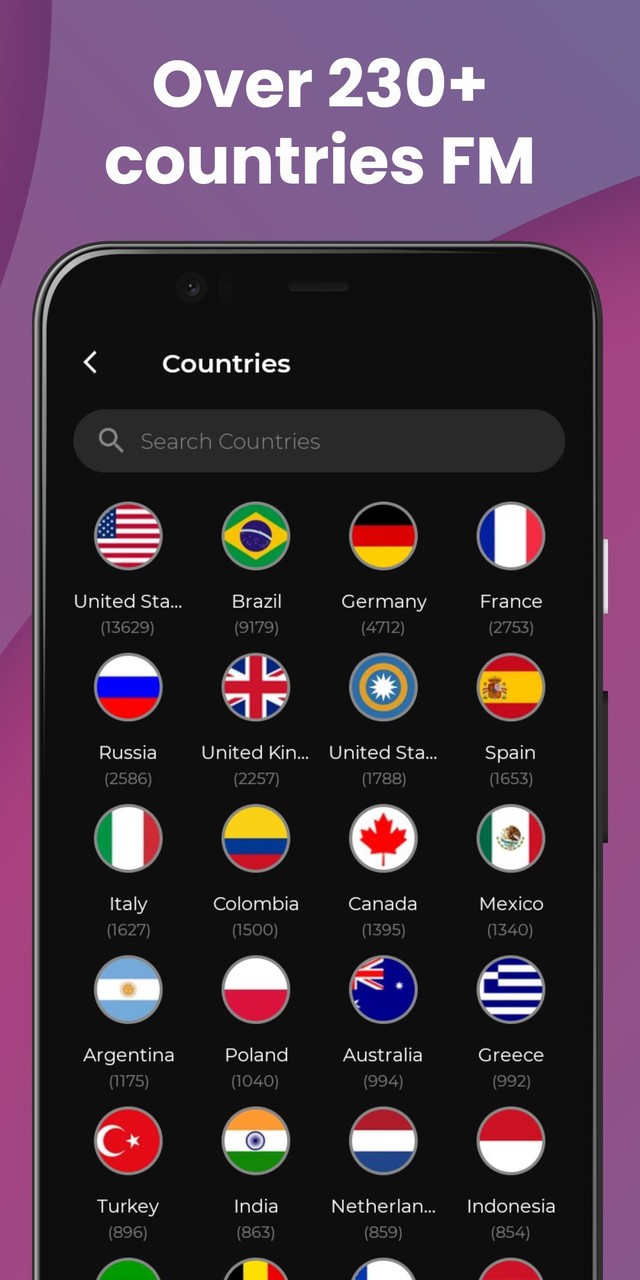 FM Radio : AM, FM Radio Tuner screenshot image 3_Popularmodapk.com