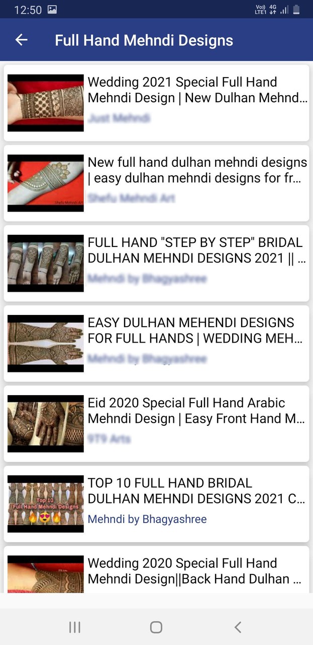 Mehndi Design : Mehndi Art Vid screenshot image 8_Popularmodapk.com