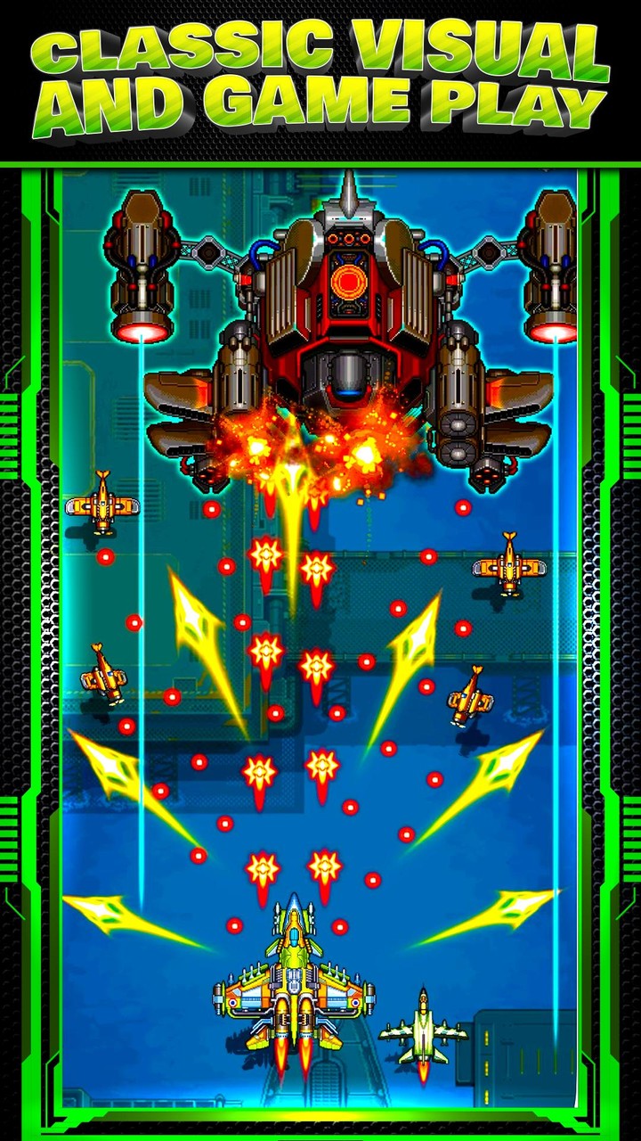 1945 Galaxy Shooter Attack screenshot image 3_Popularmodapk.com