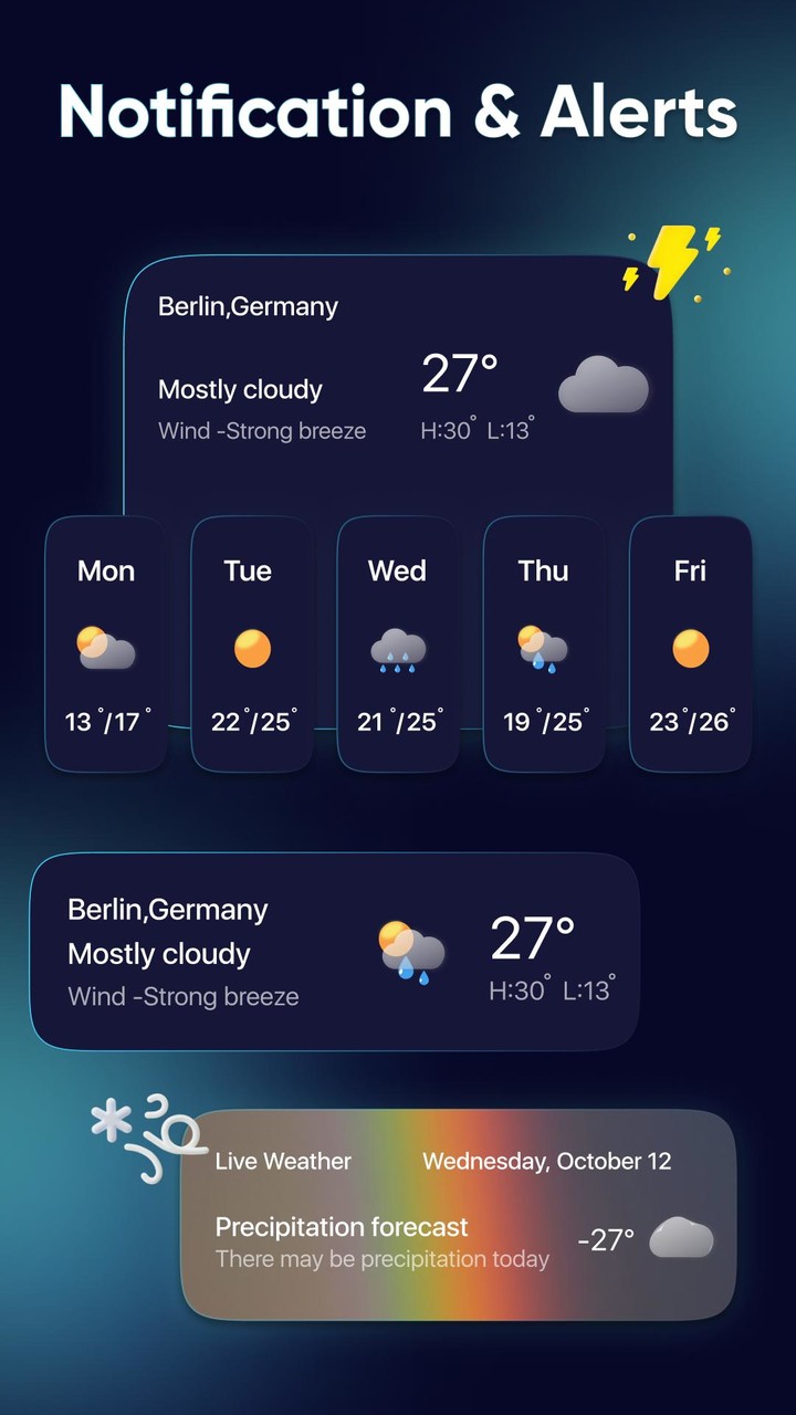Local Weather Forecast Widget screenshot image 4_Popularmodapk.com