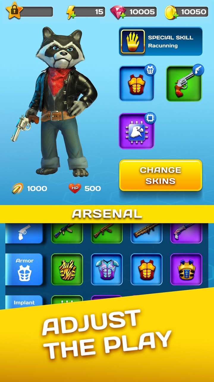 Fur Fury: Action Adventure screenshot image 3_Popularmodapk.com