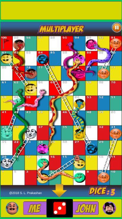 Motu Patlu Snake & Ladder Game screenshot image 5_Popularmodapk.com