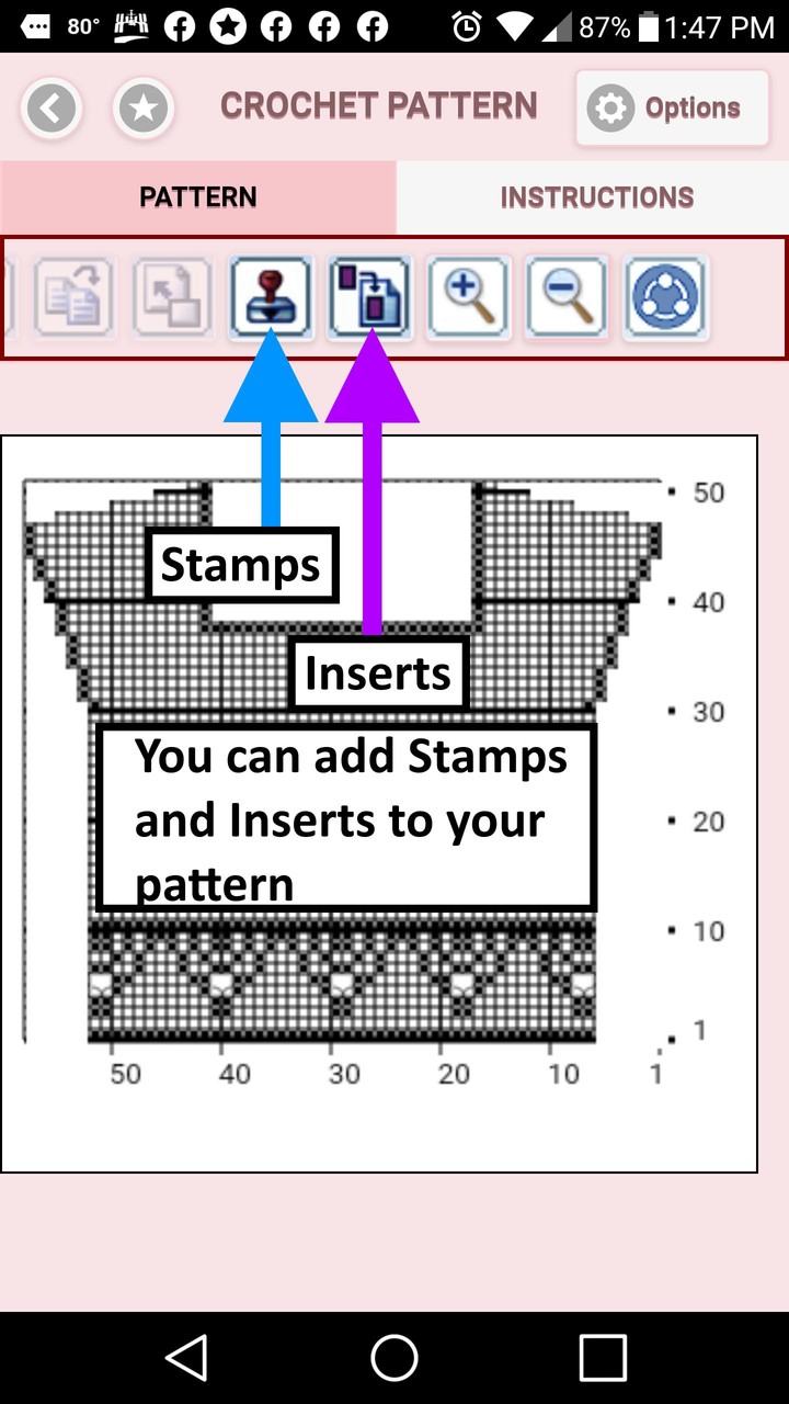 Filet Crochet Top Pattern Creator screenshot image 4_Popularmodapk.com