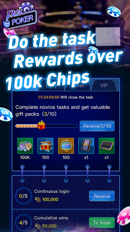 Face Poker - Live Video Poker screenshot image 1_Popularmodapk.com