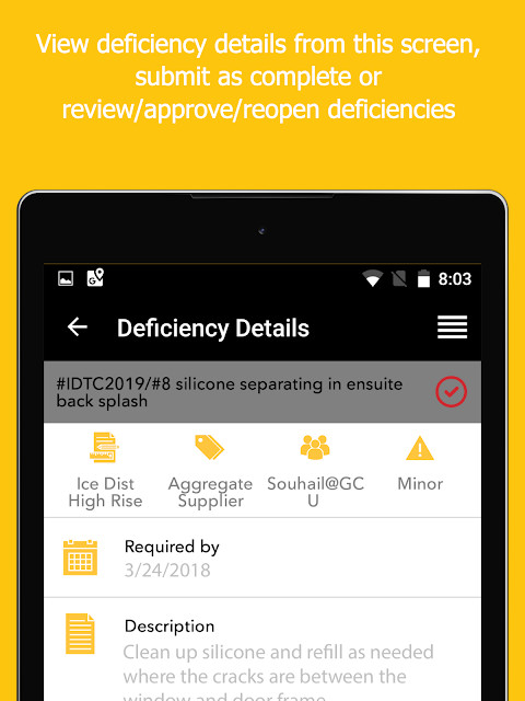 WalkThru Construction Deficiency App - Punchlist screenshot image 11_Popularmodapk.com