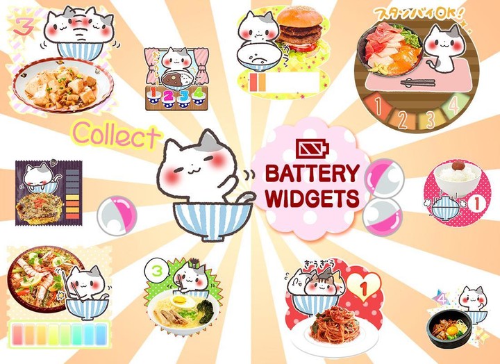 Battery Cat Ochawan Konyanko screenshot image 3_Popularmodapk.com