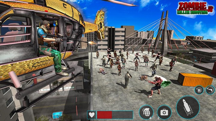 Zombie Killer Shooting Games screenshot image 4_Popularmodapk.com