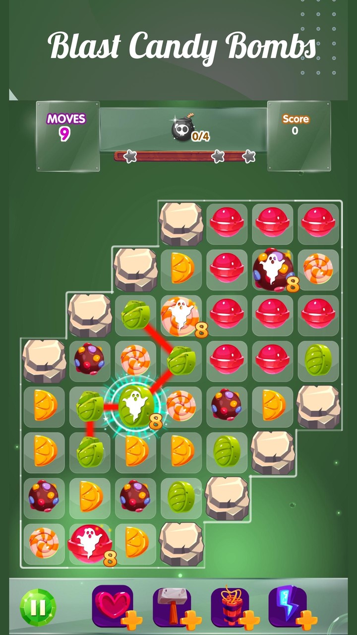 Match Candy 2D : Candy Connect screenshot image 4_Popularmodapk.com