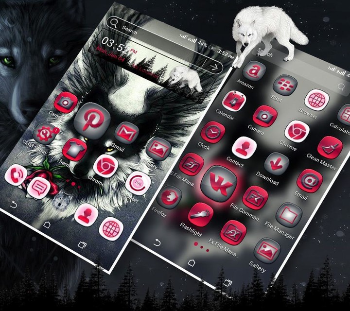 Wolf Launcher Theme screenshot image 2_Popularmodapk.com