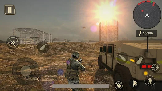 Army War Zone Shooting Sim<span>(Unlimited Bullets)</span> screenshot image 3_Popularmodapk.com