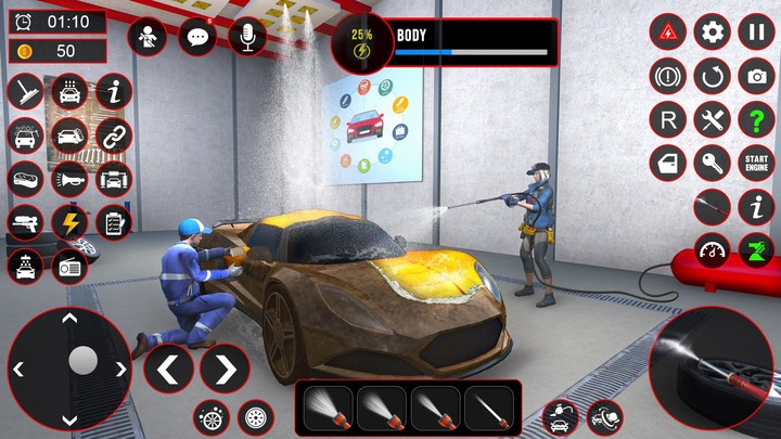 Modern Car Wash : Car Games 3D screenshot image 1_Popularmodapk.com