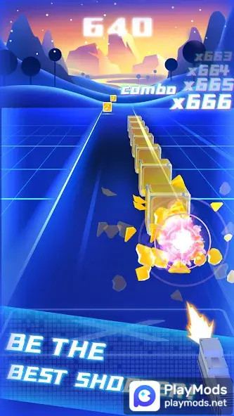 Beats shooting-EDM music game<span>(Unlimited Diamonds)</span> screenshot image 5_Popularmodapk.com