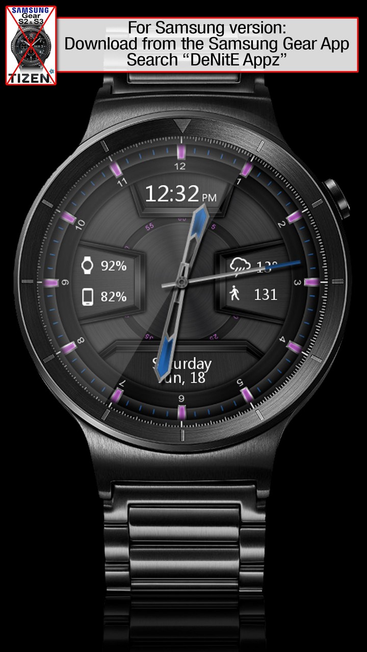 Daring Graphite HD Watch Face screenshot image 7_Popularmodapk.com