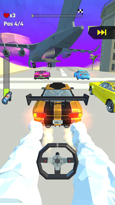 Crazy Rush 3D - Car Racing screenshot image 17_Popularmodapk.com