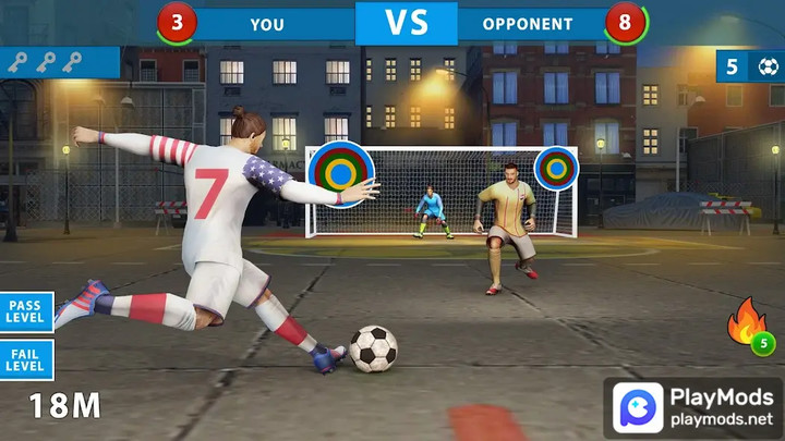 Street Soccer Kick Games<span>(Unlimited Money)</span> screenshot image 3_Popularmodapk.com